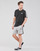 vaatteet Miehet Shortsit / Bermuda-shortsit Adidas Sportswear M 3S FT SHO Harmaa