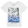 vaatteet Pojat Lyhythihainen t-paita Ikks XS10051-19 Valkoinen