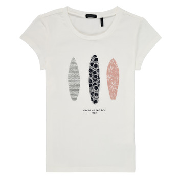 vaatteet Tytöt Lyhythihainen t-paita Ikks XS10162-19-C Valkoinen