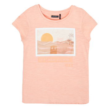 vaatteet Tytöt Lyhythihainen t-paita Ikks XS10332-32-C Vaaleanpunainen