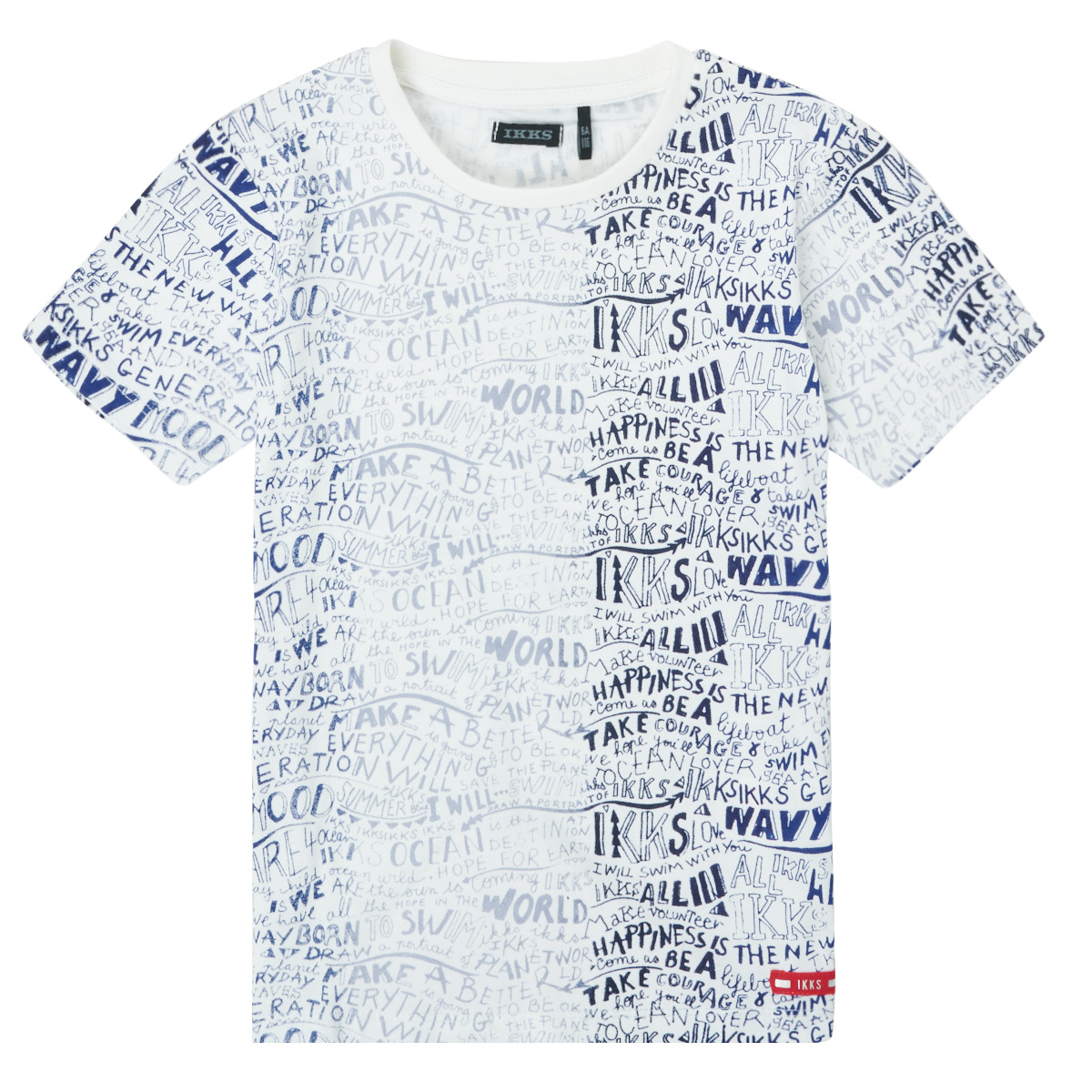 vaatteet Pojat Lyhythihainen t-paita Ikks XS10063-19-C Monivärinen
