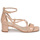 kengät Naiset Sandaalit ja avokkaat Maison Minelli HENRIETA Vaaleanpunainen