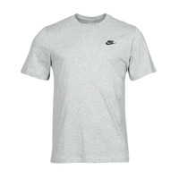 vaatteet Miehet Lyhythihainen t-paita Nike NSCLUB TEE Harmaa / Musta