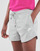 vaatteet Naiset Shortsit / Bermuda-shortsit Nike NSESSNTL FLC HR SHORT FT Harmaa / Valkoinen