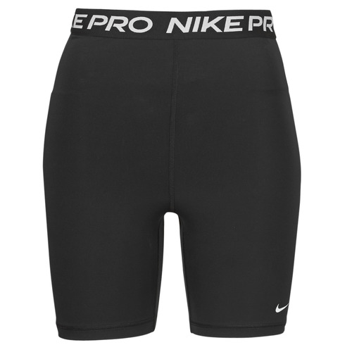 vaatteet Naiset Shortsit / Bermuda-shortsit Nike NIKE PRO 365 SHORT 7IN HI RISE Musta / Valkoinen