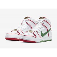 kengät Korkeavartiset tennarit Nike SB Dunk High x Paul Rodriguez White/Red/Green
