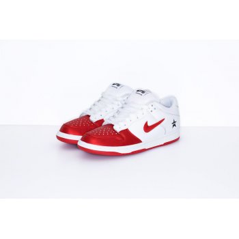 kengät Matalavartiset tennarit Nike SB Dunk Low x Supreme Red-White Varsity Red/Varsity Red-White-Black