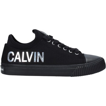 kengät Naiset Matalavartiset tennarit Calvin Klein Jeans B4R1631 Musta