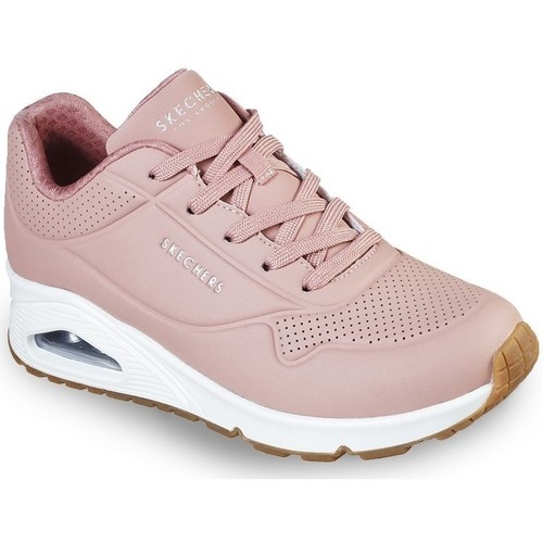 kengät Naiset Tennarit Skechers UNO STAND AIR Vaaleanpunainen