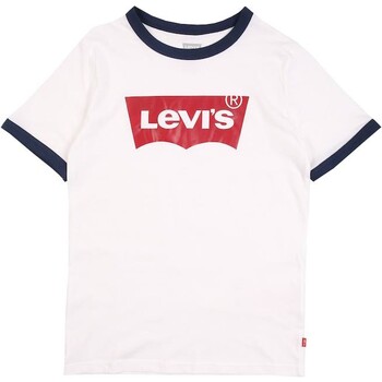 vaatteet Tytöt Lyhythihainen t-paita Levi's 160407 Valkoinen