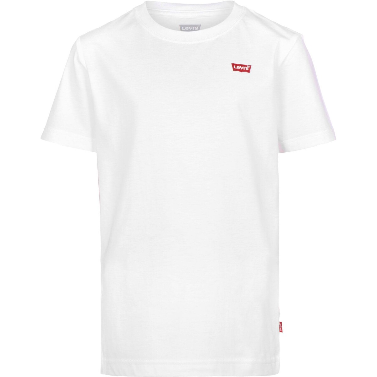 vaatteet Tytöt Lyhythihainen t-paita Levi's 160387 Valkoinen