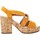 kengät Naiset Sandaalit ja avokkaat Stonefly CAROL 4 VELOUR Oranssi