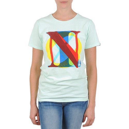 vaatteet Naiset Lyhythihainen t-paita Nixon PACIFIC Vihreä