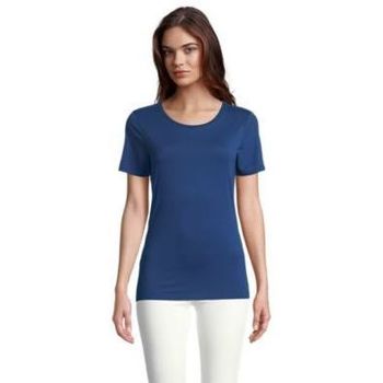 vaatteet Naiset Lyhythihainen t-paita Sols LUCAS WOME Sininen