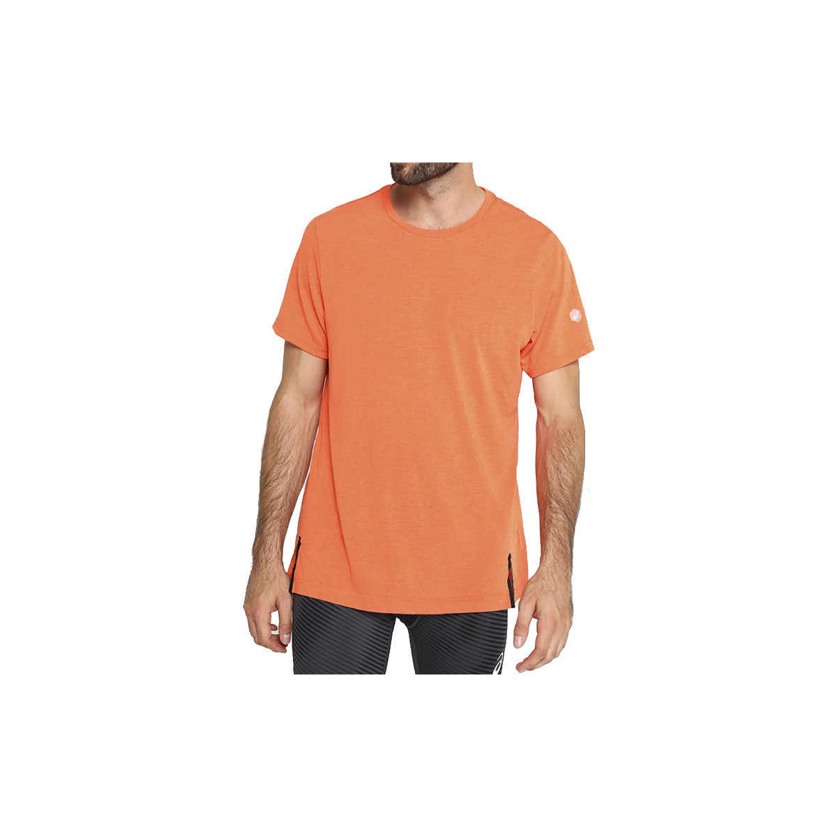 vaatteet Miehet Lyhythihainen t-paita Asics Gel-Cool SS Top Tee Oranssi