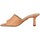 kengät Naiset Sandaalit Lola Cruz 124 Cuir Femme Orange Pale Oranssi