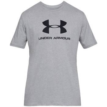 vaatteet Miehet Lyhythihainen t-paita Under Armour Sportstyle Logo Tee Harmaa