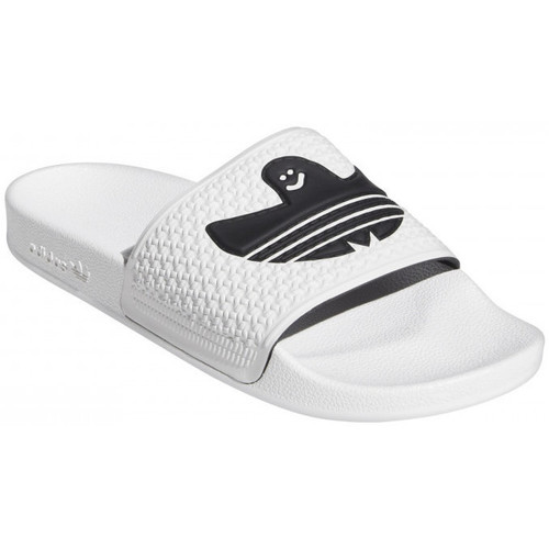 kengät Miehet Sandaalit ja avokkaat adidas Originals Shmoofoil slide Valkoinen