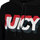 vaatteet Naiset Svetari Juicy Couture JWTKT179637 | Hooded Pullover Musta