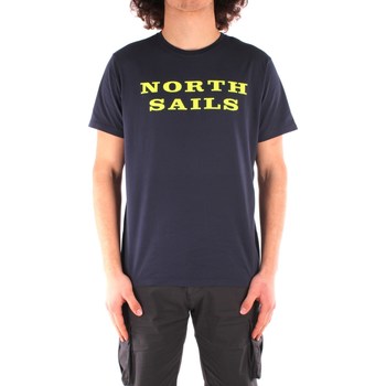 vaatteet Miehet Lyhythihainen t-paita North Sails 692695 Sininen