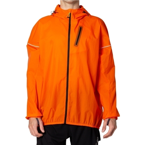 vaatteet Miehet Parkatakki Asics FujiTrail Jacket Oranssi