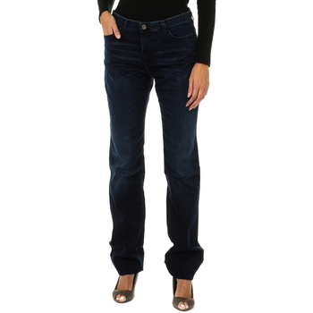 vaatteet Naiset Housut Armani jeans 6X5J85-5D0RZ-1500 Sininen