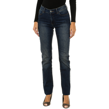 vaatteet Naiset Housut Armani jeans B5J18-9H-15 Sininen