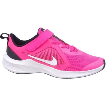 kengät Lapset Urheilukengät Nike Downshifter 10 Vaaleanpunaiset, Valkoiset