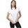 vaatteet Naiset Lyhythihainen t-paita 4F TSD038 Valkoinen