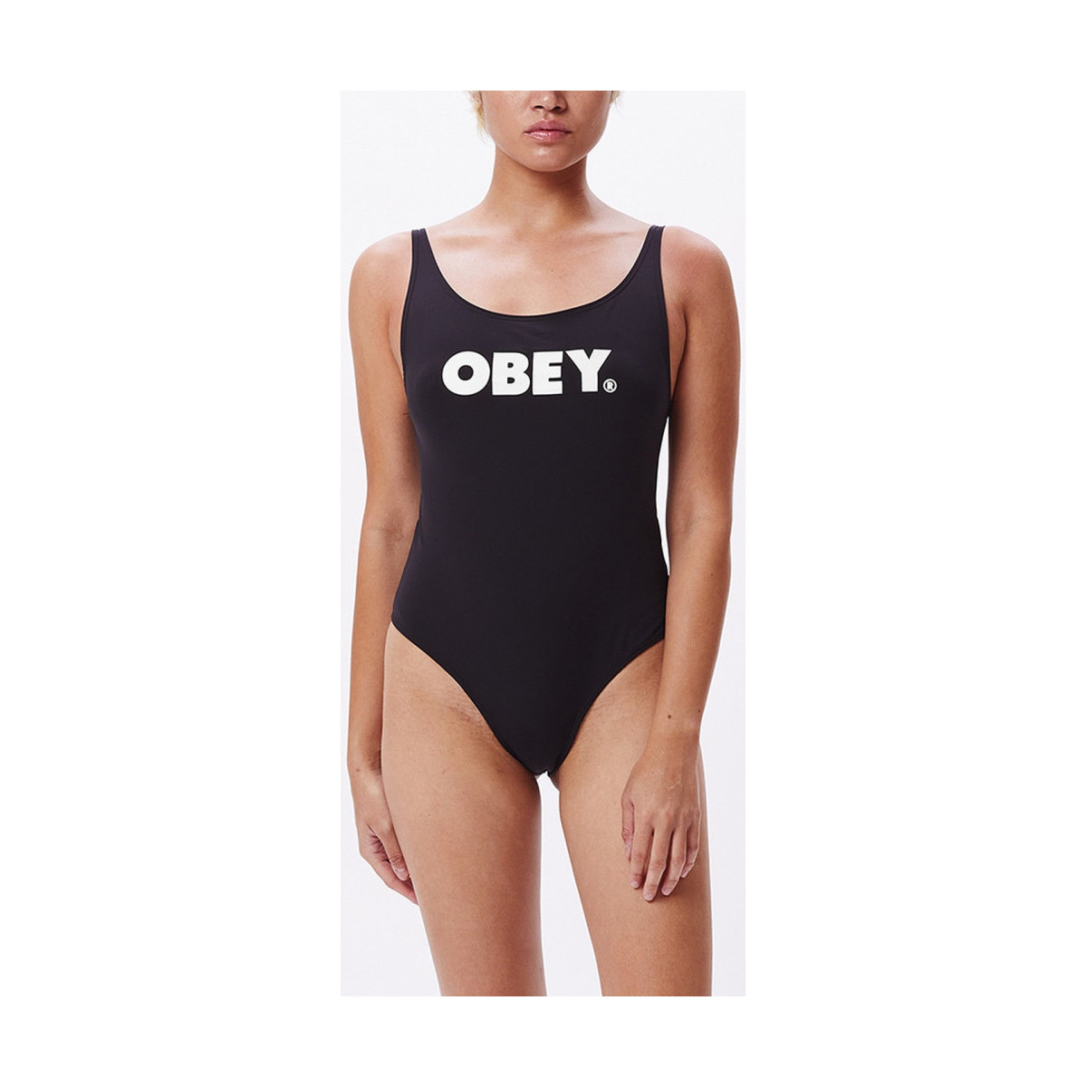 vaatteet Naiset Uima-asut / Uimashortsit Obey bold 3 Musta