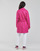 vaatteet Naiset Paksu takki Desigual RUBI Vaaleanpunainen