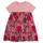 vaatteet Tytöt Lyhyt mekko Desigual ZAFIRO Vaaleanpunainen