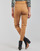 vaatteet Naiset 5-taskuiset housut One Step FT22111 Beige