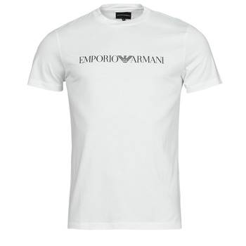 vaatteet Miehet Lyhythihainen t-paita Emporio Armani 8N1TN5 Valkoinen