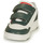 kengät Lapset Matalavartiset tennarit Lacoste T-CLIP 0121 2 SUI Valkoinen / Vihreä / Punainen