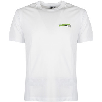 vaatteet Miehet Lyhythihainen t-paita Les Hommes  Valkoinen