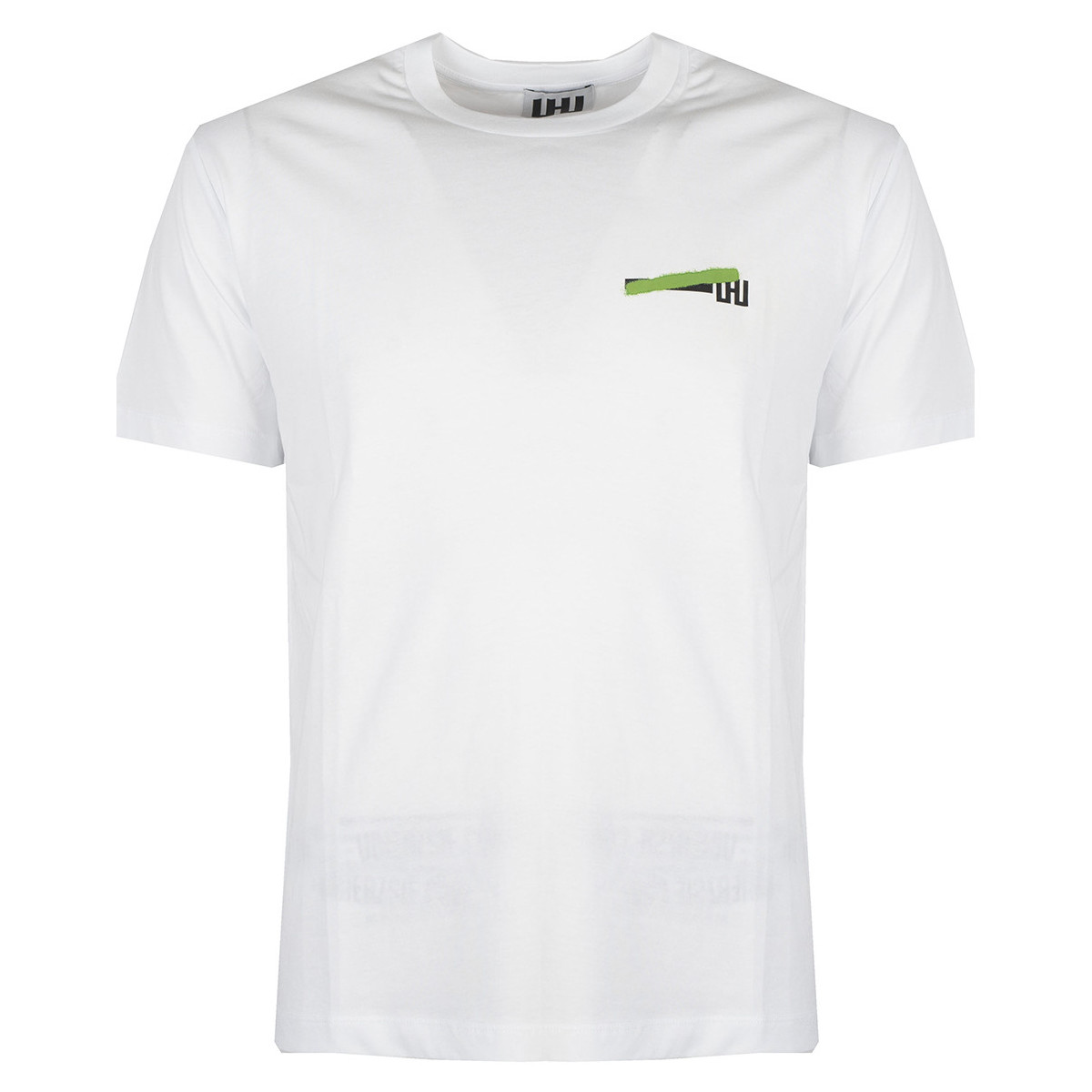 vaatteet Miehet Lyhythihainen t-paita Les Hommes UHT204700P | Urban Zone Valkoinen