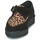 kengät Derby-kengät TUK POINTED CREEPER MONK BUCKLE Musta / Leopardi
