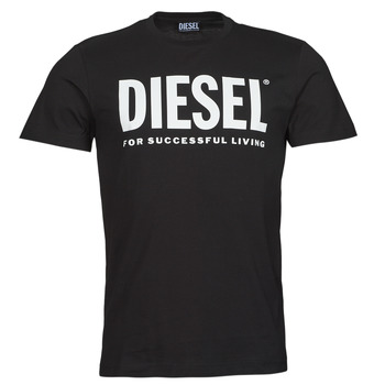 vaatteet Miehet Lyhythihainen t-paita Diesel T-DIEGOS-ECOLOGO Musta