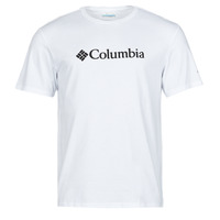 vaatteet Miehet Lyhythihainen t-paita Columbia CSC BASIC LOGO SHORT SLEEVE Valkoinen