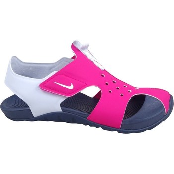 kengät Lapset Sandaalit ja avokkaat Nike Sunray Protect 2 Valkoiset, Vaaleanpunaiset