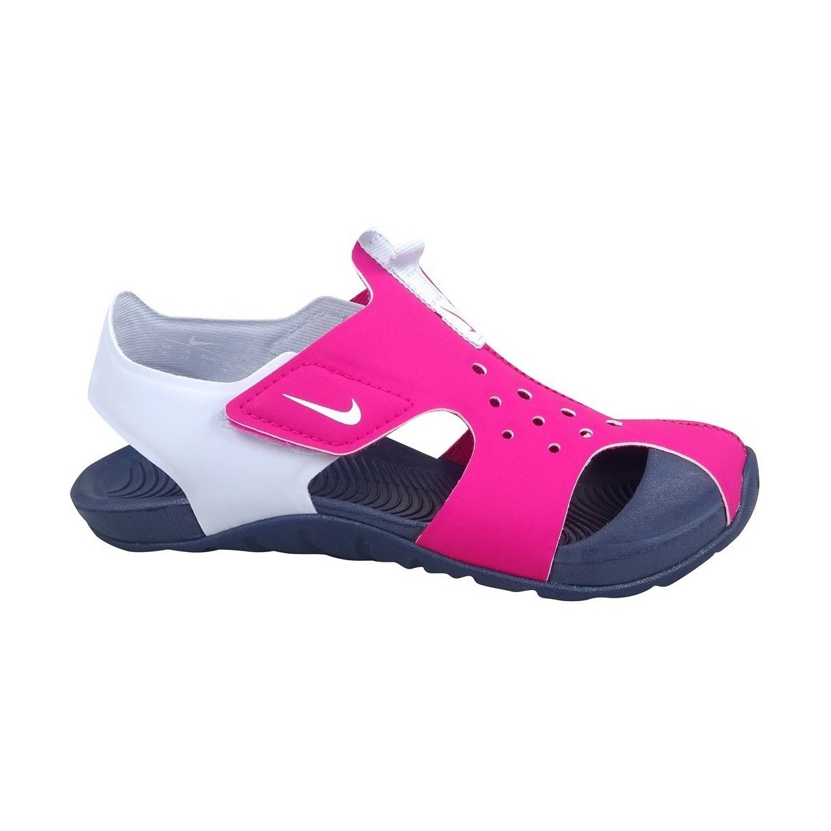 kengät Lapset Sandaalit ja avokkaat Nike Sunray Protect 2 Valkoiset, Vaaleanpunaiset