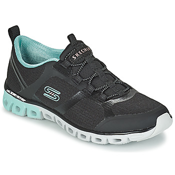 kengät Naiset Fitness / Training Skechers GLIDE-STEP Musta / Sininen