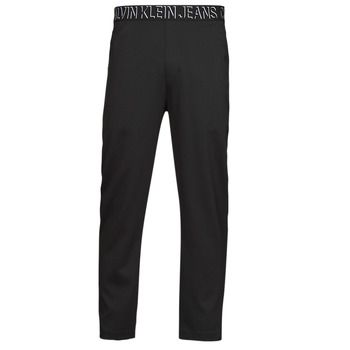 vaatteet Miehet 5-taskuiset housut Calvin Klein Jeans LOGO WAISTBAND SEASONAL GALFOS Musta