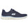 kengät Naiset Matalavartiset tennarit Skechers FLEX APPEAL 4.0 BRILLIANT VIEW Sininen