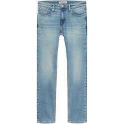 vaatteet Miehet Skinny-farkut Tommy Jeans DM0DM10251 SCANTON Sininen