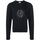 vaatteet Miehet Svetari Yves Saint Laurent BMK551630 Musta