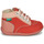 kengät Tytöt Bootsit Kickers BONZIP-2 Vaaleanpunainen