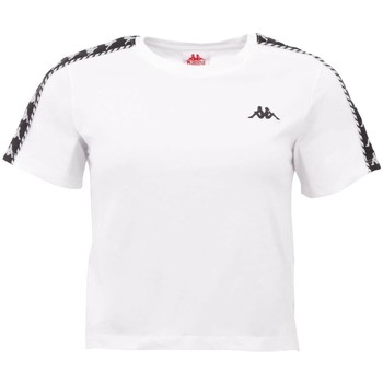 vaatteet Naiset Lyhythihainen t-paita Kappa Inula T-Shirt Blanc