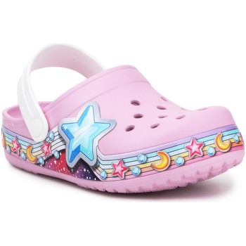 kengät Tytöt Sandaalit ja avokkaat Crocs FL Star Band Clog 207075-6GD Violetti